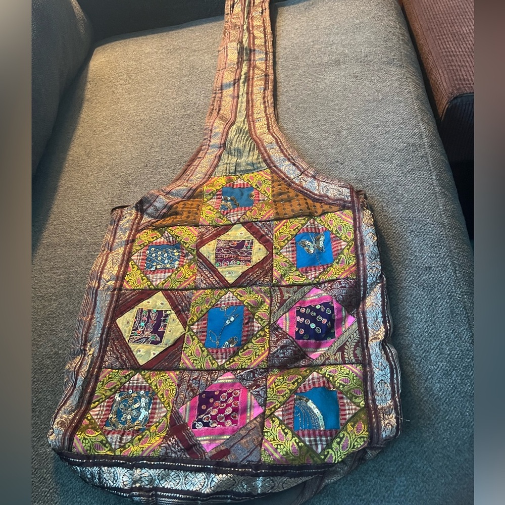 Gorgeous Sequins Patchwork. Embroidered - image 1